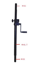 Dreamsound LK-360-1 стойка трубчатая телескопическая, лебедка до 25 кг