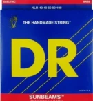 DR Strings NLR-40 SUNBEAMS cтруны для бас-гитары, 4 струны