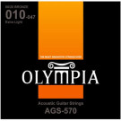 Olympia AGS 570 80/20 Bronze струны для акустических гитар, 6 струн