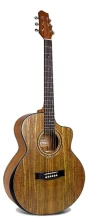 Smiger SJ-R1-R акустическая гитара 4/4, с вырезом, матовый лак
