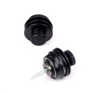 Smiger PP-D04 BNKL комплект (2 шт) стреплоков, черный никель