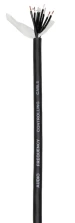 LK Electronic MLC102 микрофонный кабель, 8 пар ,10 мм, черный