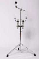 PC Drums T-5G Подставка для двух томов с журавлём для тарелок, хром