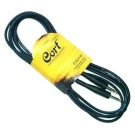 Cort CA510 гитарный кабель 4,5 м, черный, прямые разъемы 1/4''Jack