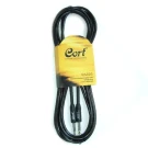 Cort CA-525 BK гитарный кабель 4,5 м, черный, прямые разъемы 1/4''Jack
