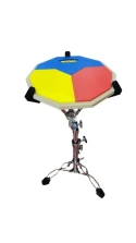 PC Drums JBP12A тренировочный пэд  12'' со стойкой, трехцветный