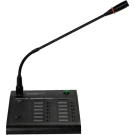 DSS-6500RM-EN пейджинговая микрофонная станция, 12 зон, черная