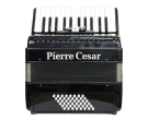 Pierre Cesar PCA-2648 BKP аккордеон,48/26,3 регистра,чёрный перламутр