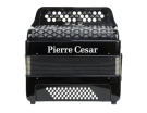 Pierre Cesar PCB3460 BKP баян 60/34 3 регистра цвет черный перламутр