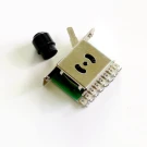 Donlis SW04-BK 3-позиционный переключатель Tele, черный колпачок
