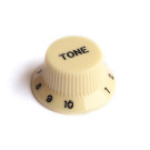 Donlis KB001-T-VCR ручка потенциометра Strat, TONE, Vintage Cream