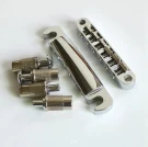 Donlis TOM003-CR струнодержатель Tune-o-matic, 52,5 мм, хром