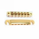 Donlis TOM001-GD струнодержатель Tune-o-matic, 52,5 мм, золото