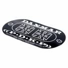 Danmar 210DKIC защитная накладка на пластик c Iron CrossДля двойных педалей