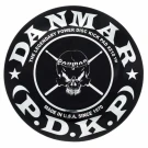 Danmar 210SK защитная накладка, одиночная, изображение Skull