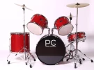PC drums PCDS0901RD ударная установка 5 барабанов+тарелки, красная