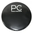 PC Drums PCDH-22BL пластик для бас барабана 22'', черный