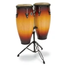 Latin Percussion LP646NYSB набор конга Vintage Sun Burst 10'' и 11'' с подставкой