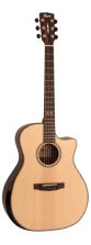 Cort GA-PF Bevel NAT электроакустическая гитара cо скосом Auditorium