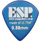 ESP PJ-PSU088 Blue медиатор с логотипом ESP, синий, 0.88 мм,