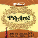 J.D'Addario J5603 1/2M Pro Arte струна D скрипки 1/2