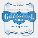 J.D'Addario K424-3 Kaplan Golden Spiral cтруна А альта