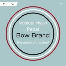 Bow Brand BBN 1F отдельная струна F 1 октавы для арфы, нейлон