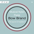 Bow Brand BBN 2A отдельная струна A 2 октавы для арфы, нейлон