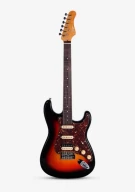 Smiger L-G2-PRO-RW-BK электрогитара, 6 струн, тополь, HSS