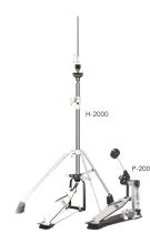 PC Drums H-2000 хай-хет, 3 ноги, хром
