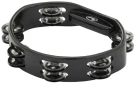 Pearl PTM09BK овальный рок тамбурин 9”, крепление у стойкам