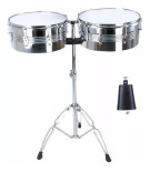PC drums PCTBS 1413 комплект тимбалес 14''х6,5'' и 13''х6,5'', медь