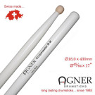 AGNER Corpmaster RH маршевые барабанные палочки, орех