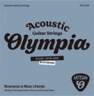 Olympia ART-A1047 80/20 Bronze струны акустической гитары, 010-047