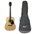 Cort AD880 NS bag акустическая гитара 4/4, с чехлом, цвет Natural