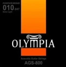 Olympia AGS 800 Phosphor струны для акустических гитар, 6 струн
