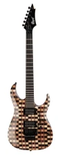 Cort X300 LE Mosaic электрогитара 6 струн, 24 лада, цвет Natural Satin