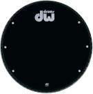 Drum Workshop DRDHGB24K пластик бас барабана 24