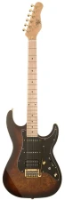 Michael Kelly Custom Collection 60 BB Burl Burst электрогитара 22 лада