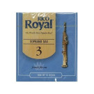 Rico RIB1030 трости ROYAL сопрано саксофона №3 (10 шт.)
