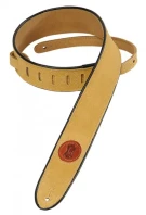 Levy's MSS3-2CP TAN гитарный ремень, замша, 5 см, бежевый