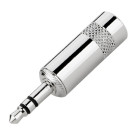 Seetronic ST231L Разъем кабельный стерео 1/8” Jack - 3,5 мм, хром