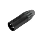 Seetronic SCMM3-B Разъем кабельный XLR3M штекер, чёрный