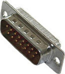 Hi-CON SUBD15CML вставка (папа) с 15 контактами под пайку SUB-D