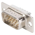 Hi-CON SUBD15HDCML вставка (папа) с 15 контактами под пайку SUB-D