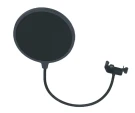 LK Electronic MS048 микрофонный поп-фильтр 130 мм, нейлон, черный