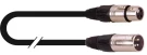 LK Electronic XX-002-15m кабель XLR-3M -> XLR-3F, длина 15 м, черный