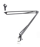 LK MS202 настольная микрофонная подставка пантограф, 54см, черный