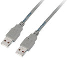 Sommer Cable U1AA-0500 кабель с разьемами USB2.0, 5 м, серый