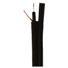 Rapco INSTD 24 GA инструментальный кабель, 2х0,2мм2, черный